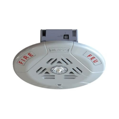 Wall Mount Round Speaker/Strobe 70V, White 10 Pack - SPPS-104-70-PK10