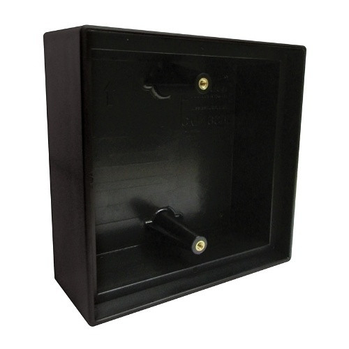 Surface Mounting Box, Black Flame/Impact Resistant Polymer, in. 5 in. 2 in - CM-43CBL