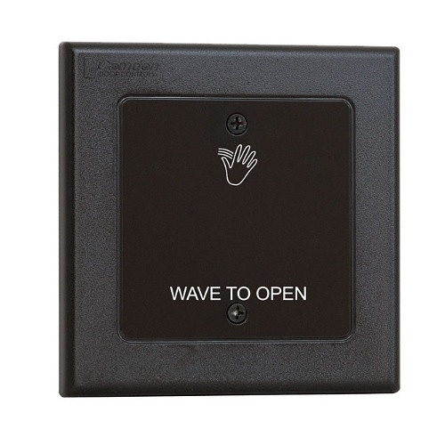 Touchless Switch with Built-In Door Control, Double Gang Faceplate - CM-332/41W