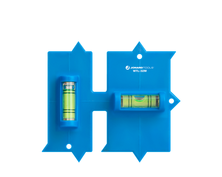 Wall Template/Level 3x2in Metal Boxes - WTL-32M