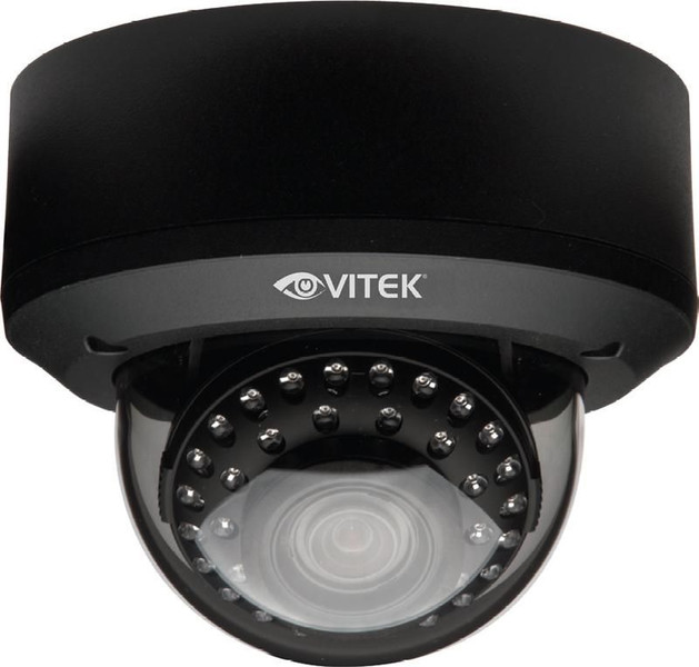 Alpha Outdoor Dome Camera 2.8-12mm, Black - VTD-AR2812/VB