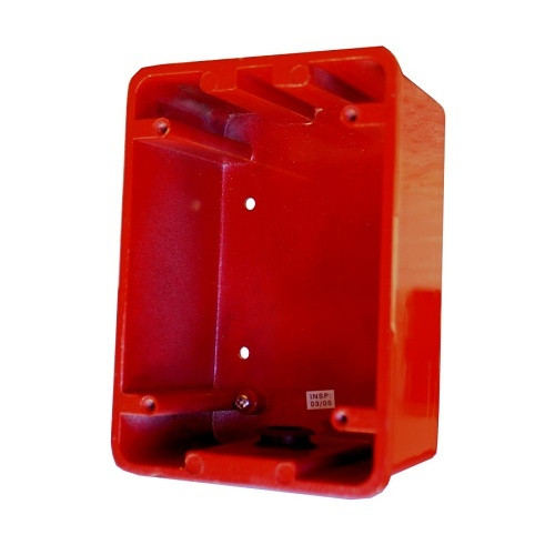 700 Weather Proof Surface Backbox, Red - BB-700WP
