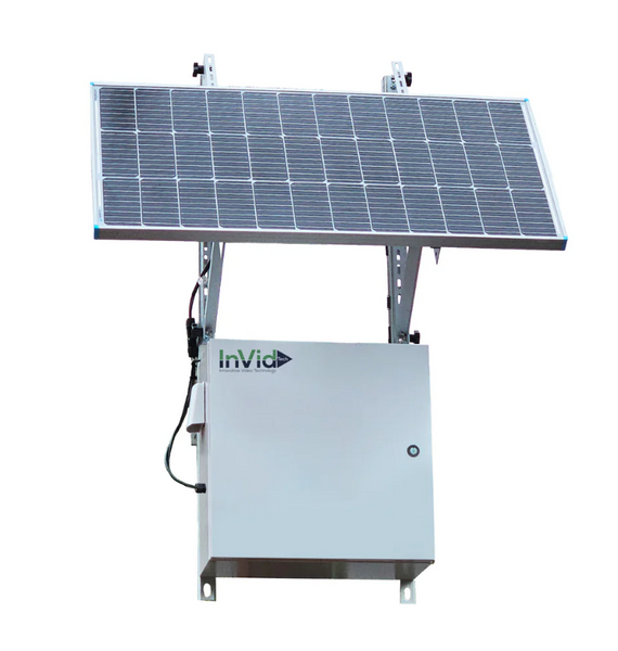 100W Panel w/Batt/MountStraps/Enclosure - INVID-ISSS-100W
