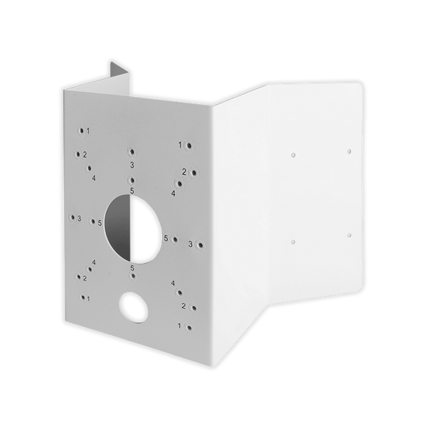 Corner and Pole Mount Bracket, White - DWC-V1CNMW