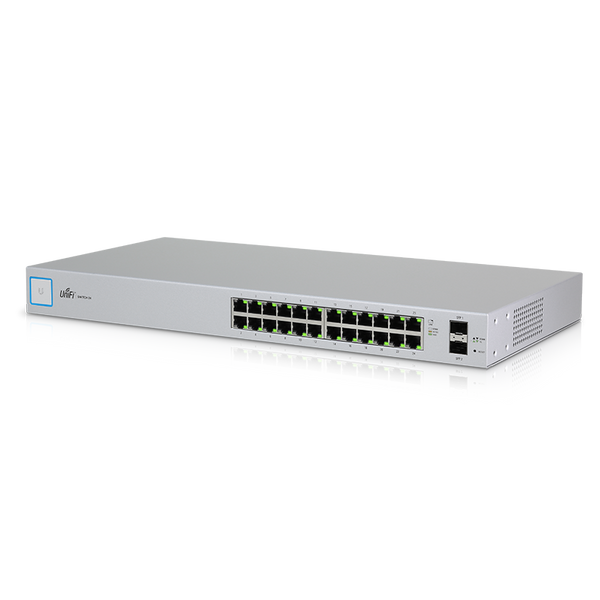 24-Port UniFi Managed Gigabit Switch with SFP - US-24