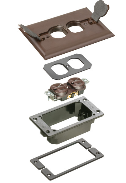 BRN FLIP LID CONC KIT - FLBCF101BRTK