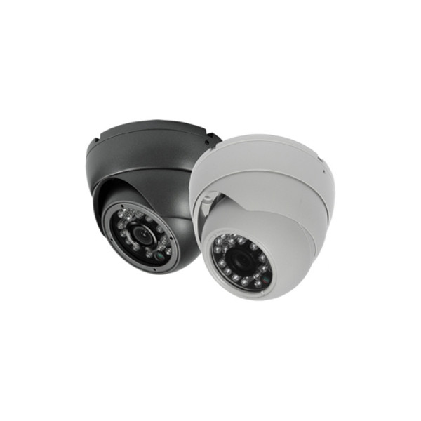 2MP 3.6mm 24IR 12VDC Tvi Dome White - TVI-IRD2M24-W-3.6-E