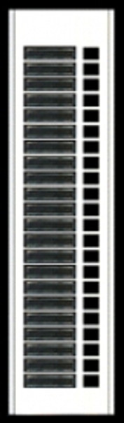 22 BUTT NAMEHOLDER MODULE-ALUM - AM490/22 22 BUTT NAMEHOLDER MODULE-ALUM - AM490/22