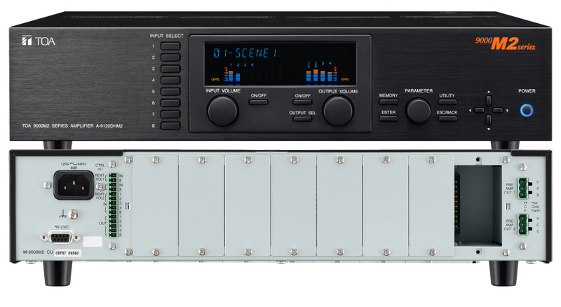 Modular Digital Matrix Mixer, Up to 8 Mi - M-9000M2 CU Modular Digital Matrix Mixer, Up to 8 Mi - M-9000M2 CU