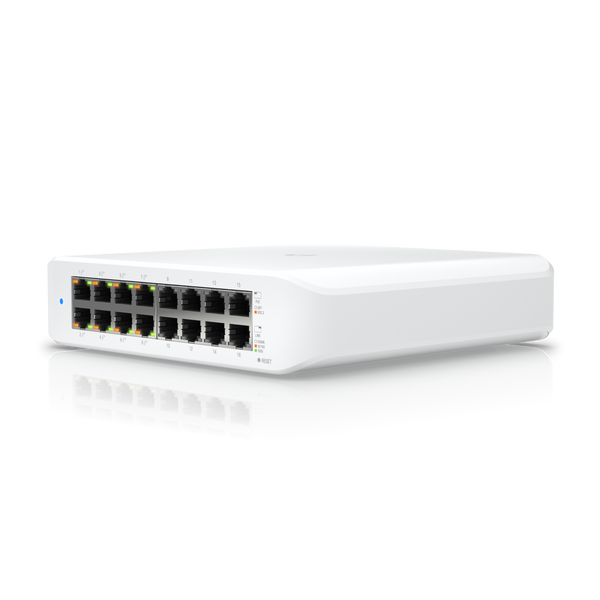 16-Port GB PoE Compliant Managed Switch - USW-LITE-16-POE