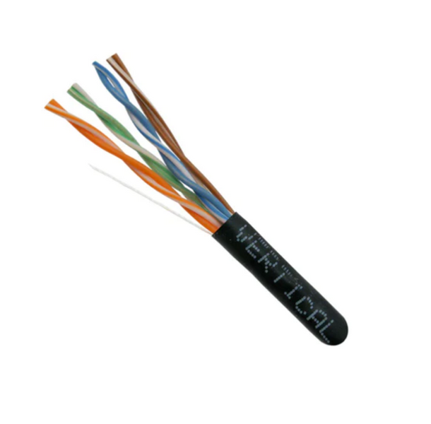 Cat5e UTP HDBT Plenum 1000ft - Black - 056-460/P/BK Cat5e UTP HDBT Plenum 1000ft - Black - 056-460/P/BK