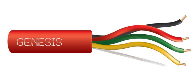 18/2C SOL FPLR Cable Box 1000ft, Red - 43061104