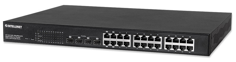 24 Port POE+ 360W Web Man. Gig. 4SFP Slo - 560900