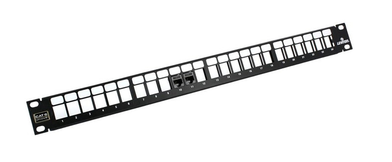 24P 1U QP PANEL W/ CAT 6 EXTREME JACKS - 69270-U24 24P 1U QP PANEL W/ CAT 6 EXTREME JACKS - 69270-U24