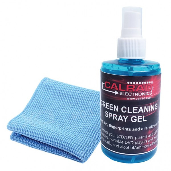 SCREEN CLEANER 6.8 OZ MICROFIBER CLOTH - 80-515 SCREEN CLEANER 6.8 OZ MICROFIBER CLOTH - 80-515