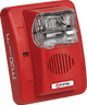 Selectable Candela Wall Mount Horn Strobe, Red - HS-24WR Selectable Candela Wall Mount Horn Strobe, Red - HS-24WR