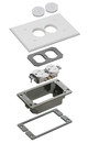 WHITE TRIM KIT-CONCRET - FLBC101WTK WHITE TRIM KIT-CONCRET - FLBC101WTK