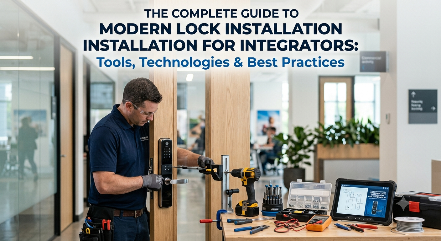 The Complete Guide to Modern Lock Installation for Integrators: Tools, Technologies & Best Practices