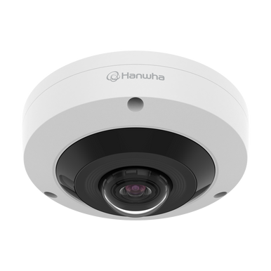 5MP IR Wisenet HD+ Outdoor Fisheye Camera, 1.16mm Fixed Lens - HCF