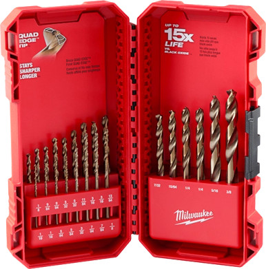RED HELIX™ Cobalt Drill Bit Set - 23PC - 48-89-2338 | BLVS