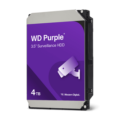 Western Digital WD Purple 4TB① WD Purple™ Surveillance, 4TB - WD43PURZ - WD44PURZ | BLVS