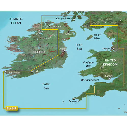 Garmin BlueChart g3 Vision HD - VEU004R - Irish Sea - microSD\/SD [010-C0763-00]