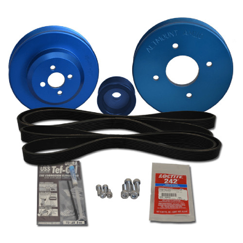Balmar Pulley Kit f\/Yanmar 3JH2-TE, 3JH2-E [48-YSP-3JH-C]