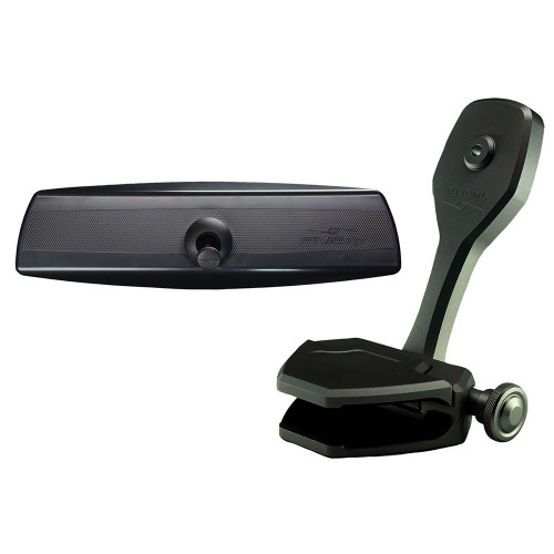 PTM Watersports Mirror\/Bracket Kit w\/VR-140 PRO Mirror  ZXR-300 (Black) [P12848-2300TEBBK]