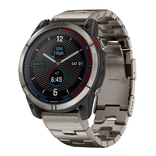 Garmin quatix 7 - Solar Edition Marine GPS Smartwatch w\/Solar Charging [010-02541-60]