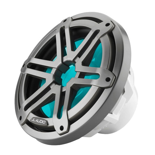 JL Audio M3 10" Marine Subwoofer w\/Grey Metallic Sport Grille  RGB LED Lighting - M3-10IB-S-Gm-i-4 [010-03264-00]