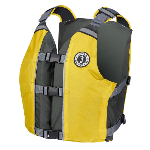 Mustang APF Foam Vest - Universal - Yellow\/Grey [MV411102-222-0]