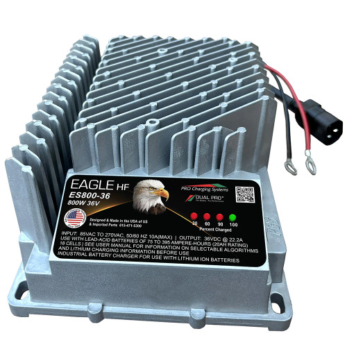 Dual Pro HF Eagle ES800 Series 36V Single Lithium Charger [ES0800-36V003]