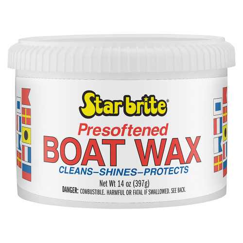 Star brite Presoftened Paste Wax - 14 oz [82314]