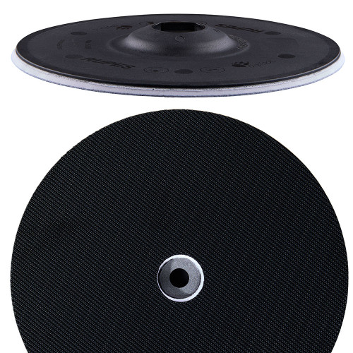 RUPES PrecisionPro Backing Plate 150mm\/6" Velcro M8 Bolt  Shroud Lubricant [981.720\/C]