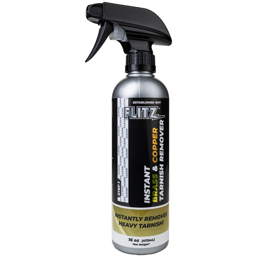 Flitz Instant Brass & Copper Tarnish Remover - 16. oz Spray [BC 01806]