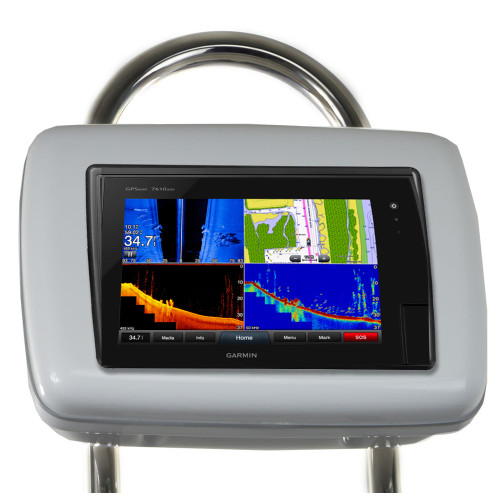 NavPod GP1200-12 SailPod Pre-Cut f\/Garmin GPSMAP 7412 \/ 7412xsv \/ 7612 \/ 7612xsv f\/9.5" Wide Guard [GP1200-12]