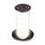 Quick Secret 3W Retractable Lamp w\/Automatic Switch IP66 Mirrored Chrome Finish - Warm White LED [FASP3562X12CG00]