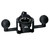 Ritchie YB-500 Globemaster Compass - Yoke Mounted - Black - 5 Degree card - 12V [YB-500-2P12]