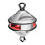 Lopolight Series 200-014 - Hoist Light - 2NM - Red - Silver Housing [200-014G2-H1C]