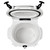 LAKA Coolers 30 Qt Cooler w\/Telescoping Handle  Wheels - White [1079]