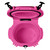 LAKA Coolers 30 Qt Cooler w\/Telescoping Handle  Wheels - Pink [1081]