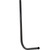 Seaview 1-1\/4" Black Light Bar f\/20" or Smaller Satdomes - Folds Over 90 - Must Pick LTB Top [LTBSBLK]
