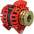 Balmar Alternator - 90 AMP - 24V - 3.15" Dual Foot Mount [XT-DF-24-90-DV]