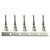 Pacer Deutsch Stamped  Formed Contacts f\/14-18 AWG Wire  Pin Cavity Style - 100 Pack [T14DT-P-100]