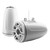 JL Audio M6 Series 7.7" Enclosed Tower Coaxial System w\/Gloss White Sport Grille - M6-770ETXv3-Gw-S-GwGw [010-03277-00]