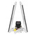 Power-Pole Blade ONE Pump BLS Shallow Water Anchor System - 8' - Dual Blade - White [PP-2-BLS-8-WT]