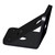 Power-Pole Deck Mount - 0" Setback - 6" Rise - Black [PKB-D-0-4-U-BK]
