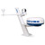 Seaview 30" Tapered Closed Dome Aft Leaning Radar Mount w\/Camera\/Searchlight Mount, Removable Spreaders  10x10 Base Plate [PMABC37SV2]
