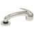 Scandvik Chrome Euro Sprayer w\/6' Black Nylon Hose [14041]