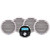 Aquatic AV Economy Gauge Stereo\/Speakers Kit - White [EG200]